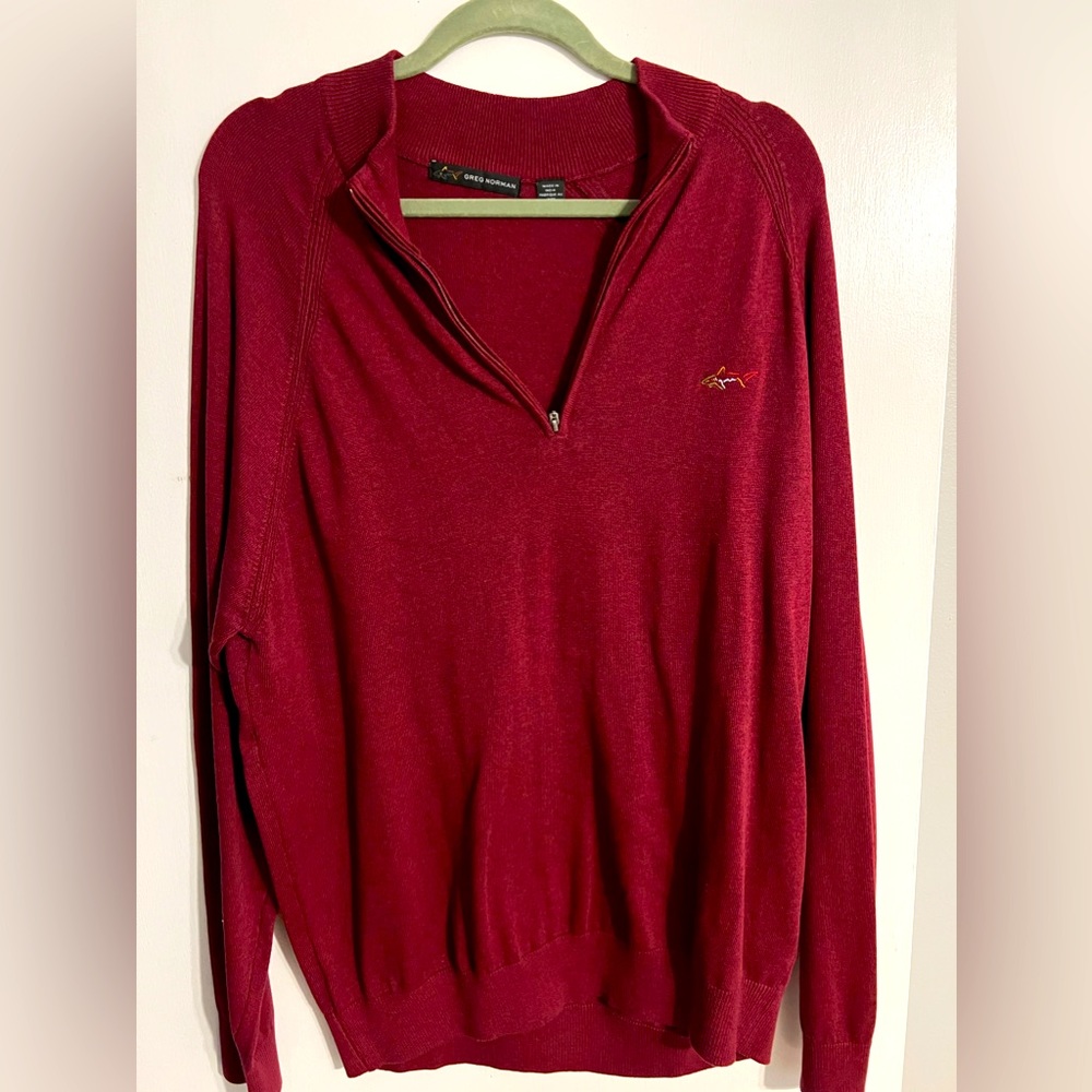 Barely worn Greg Norman golf pullover sweater